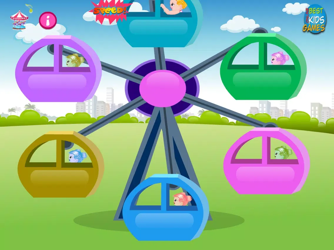 Скриншоты Baby in Theme Park iPad 