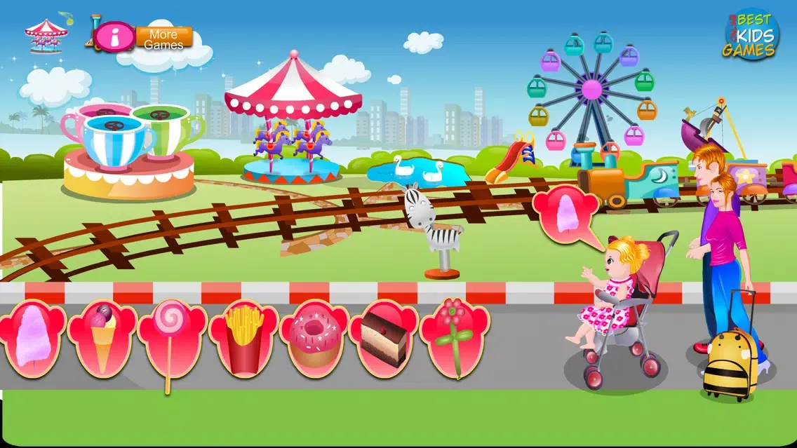 Скриншоты Baby in Theme Park