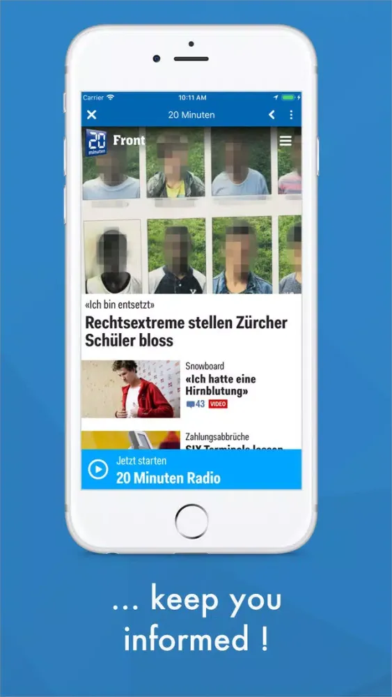 Swiss News App : Schweiz NZZ स्क्रीनशॉट