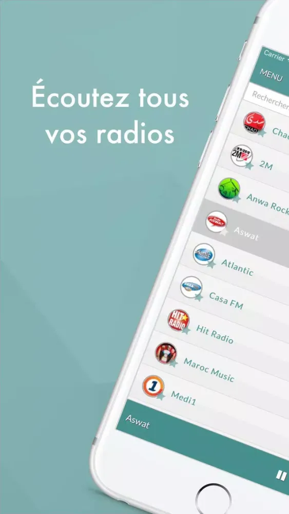 Captures d'écran de Radios Maroc FM (Morocco)