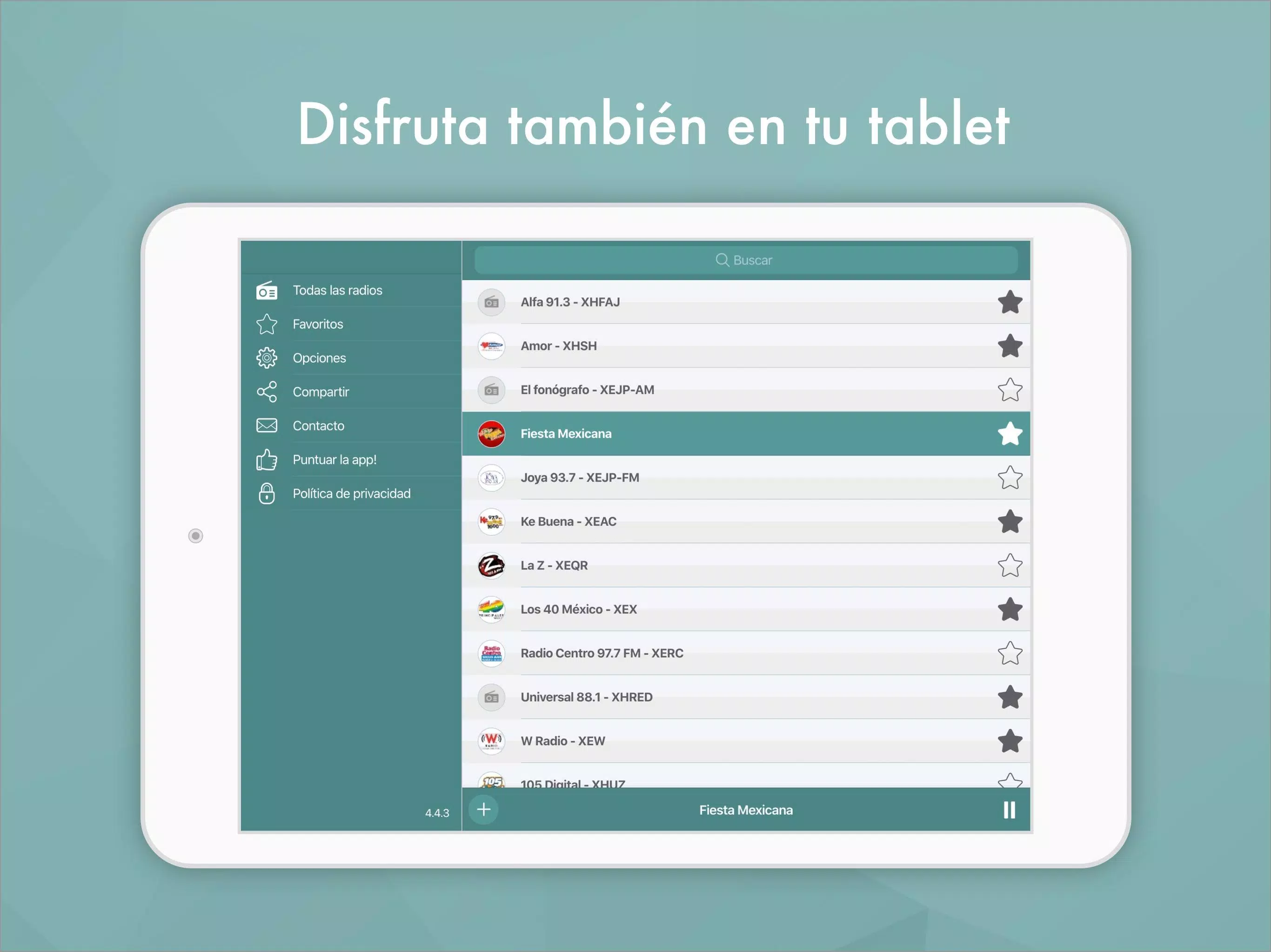 Radio Mexico FM Screenshots