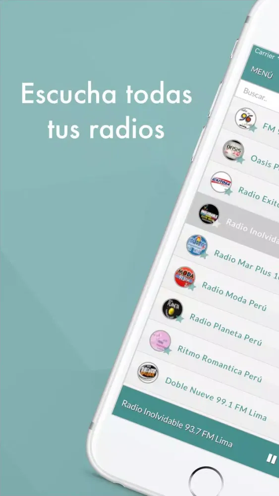 Capturas de tela do Radio Peru FM Live radio.pe