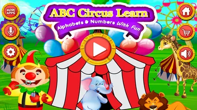 ABC Circus - Alphabets & Numbers स्क्रीनशॉट