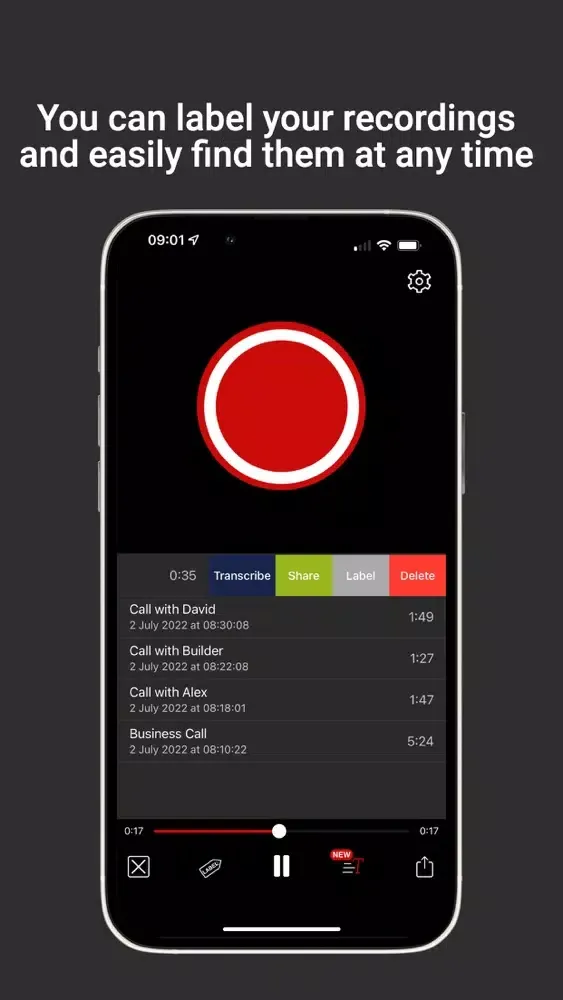 Best Call Recorder IL Pro OLD Screenshots
