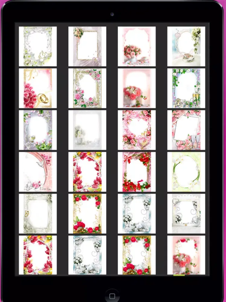 Forever Love Photo Frames HD iPad  Screenshots