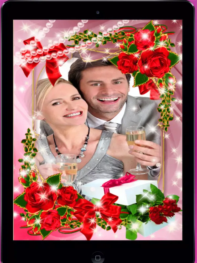 Forever Love Photo Frames HD iPad  Screenshots