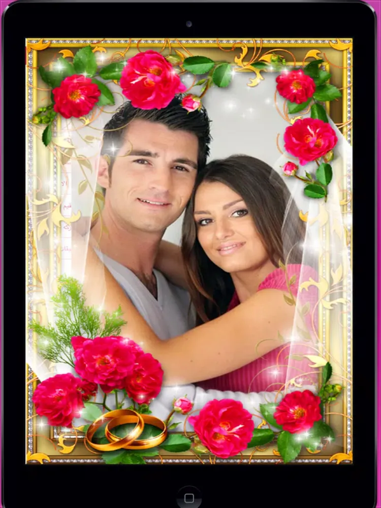 Forever Love Photo Frames HD iPad  Screenshots