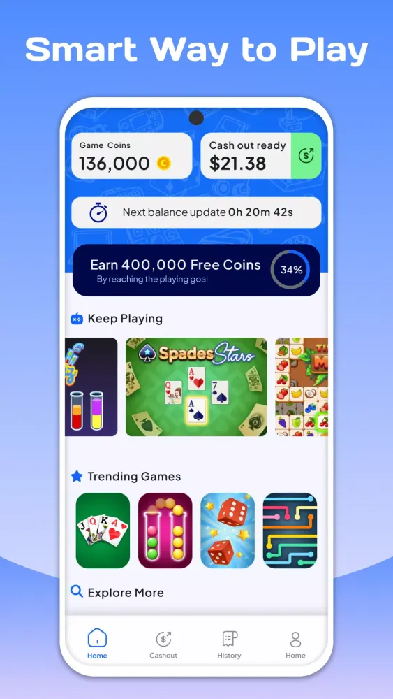 BESTPLAY Play to earn & donate Ekran Görüntüleri