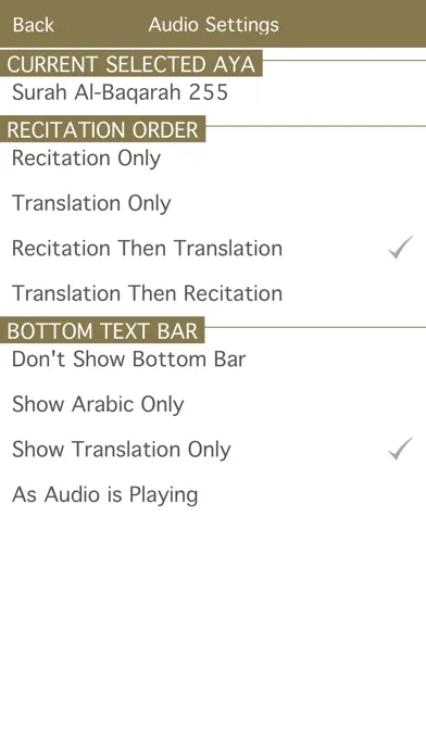 Ảnh chụp màn hình của Holy Quran with Portuguese Audio Translation