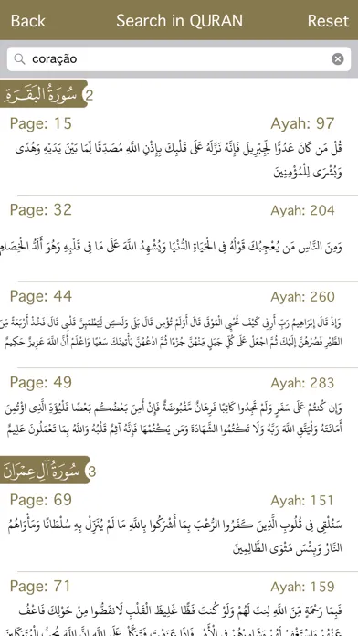 Ảnh chụp màn hình của Holy Quran with Portuguese Audio Translation