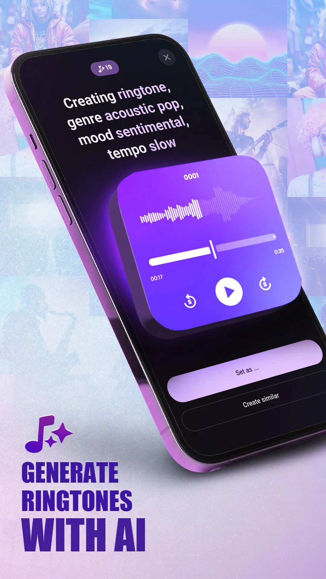 AI Ringtone Generator: RingLab Screenshots