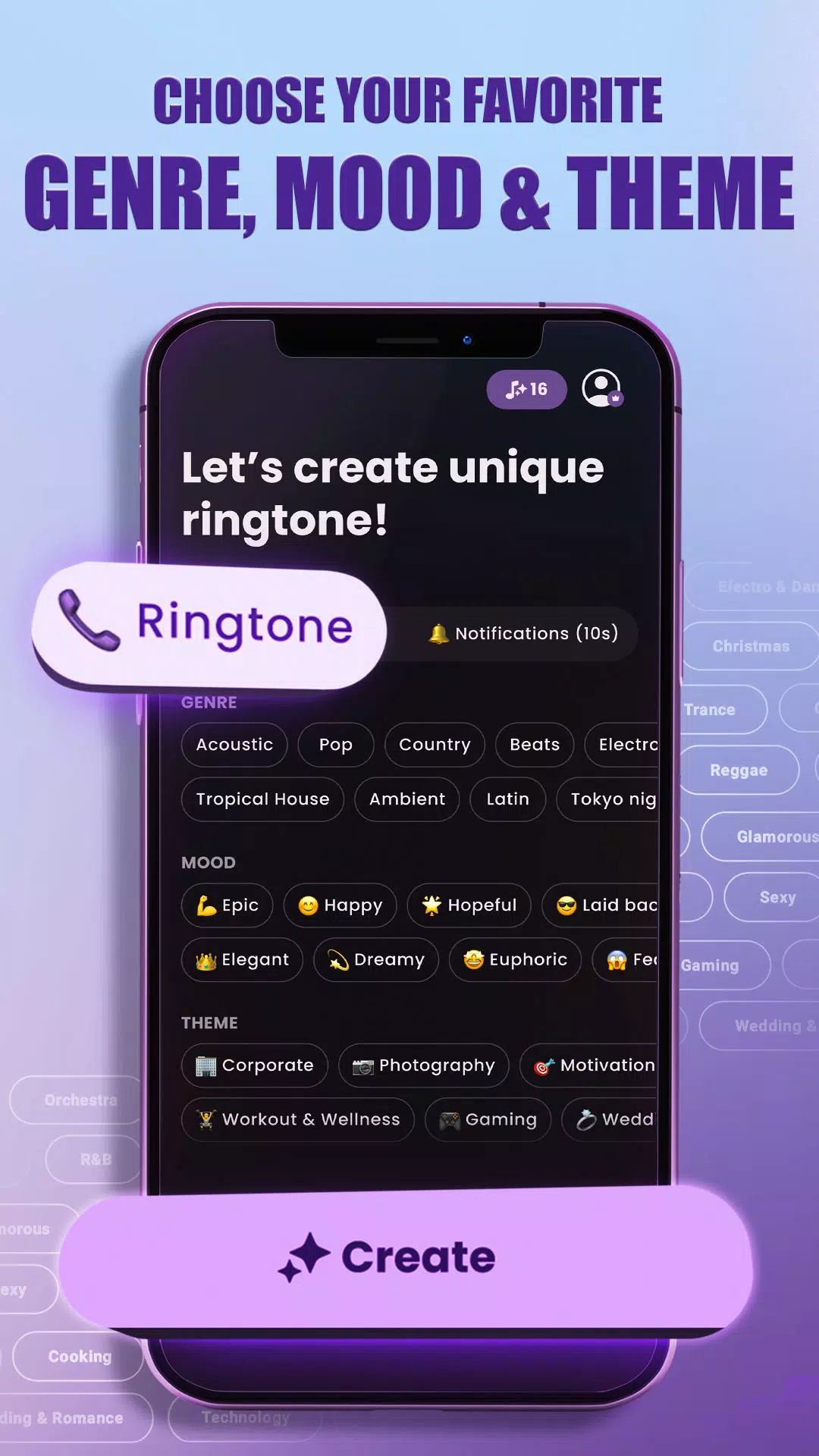 AI Ringtone Generator: RingLab Screenshots
