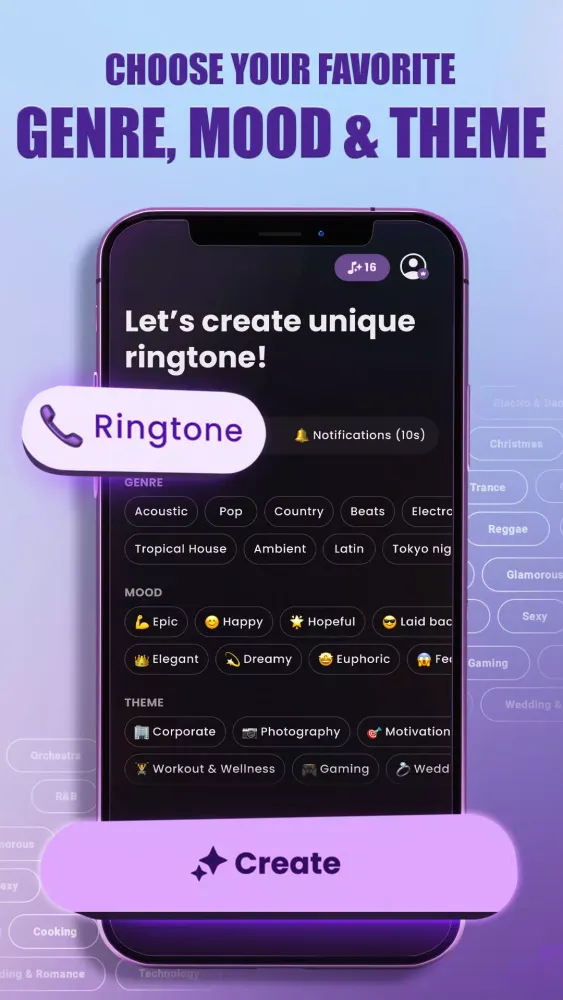 صور AI Ringtone Generator: RingLab