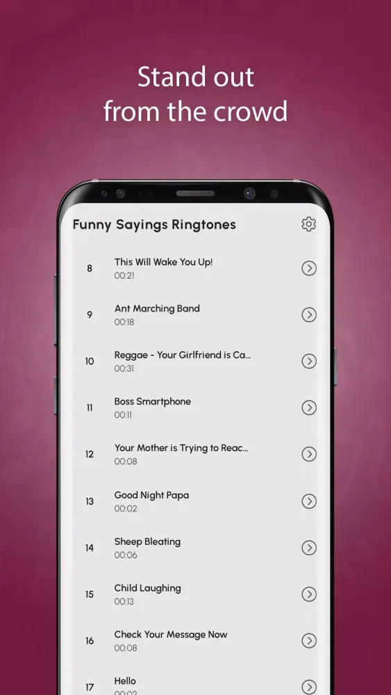 Funny Sayings Ringtones Screenshots