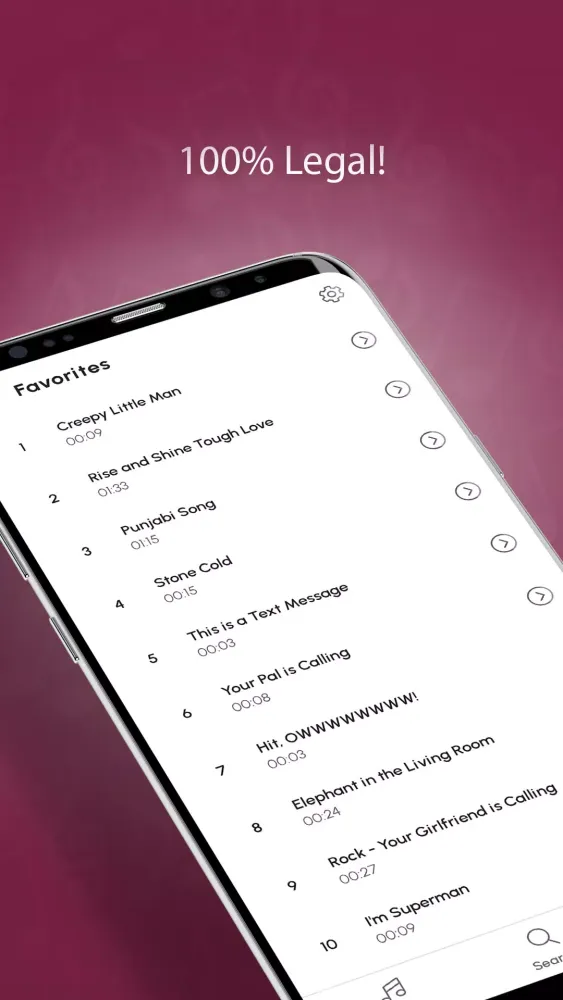 Funny Sayings Ringtones Screenshots