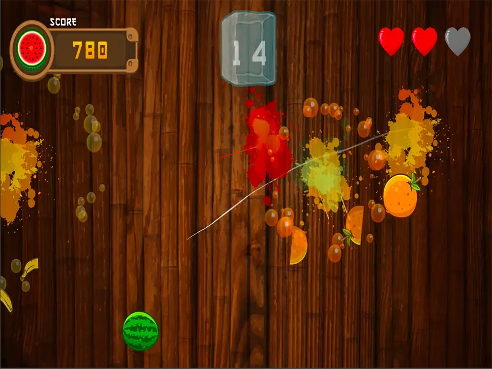Satisfying Games Slice Fruits iPad  Screenshots
