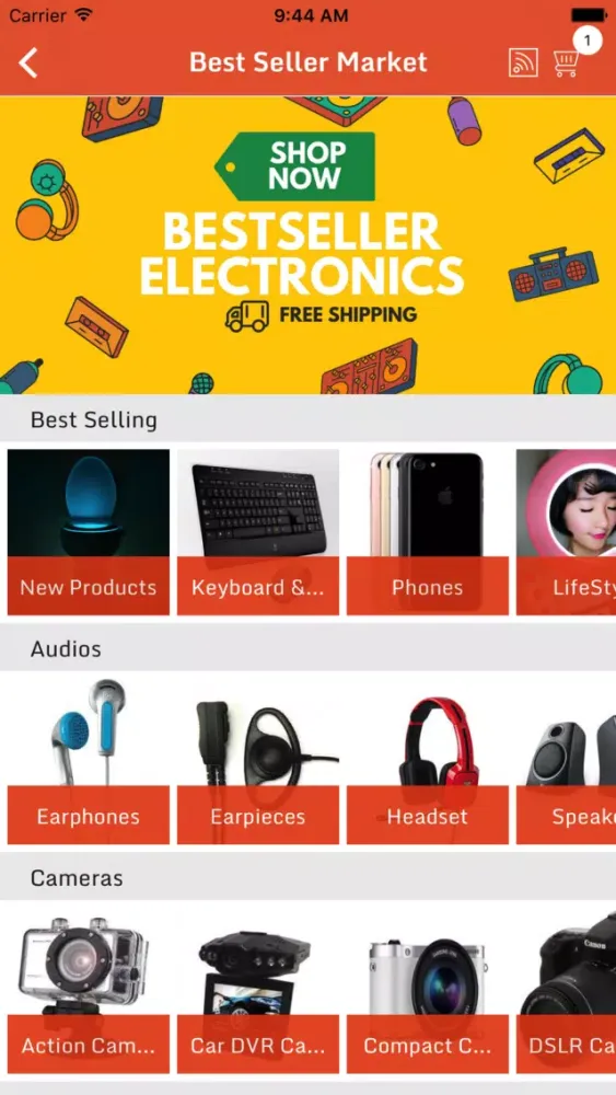 Скриншоты BestSeller Market