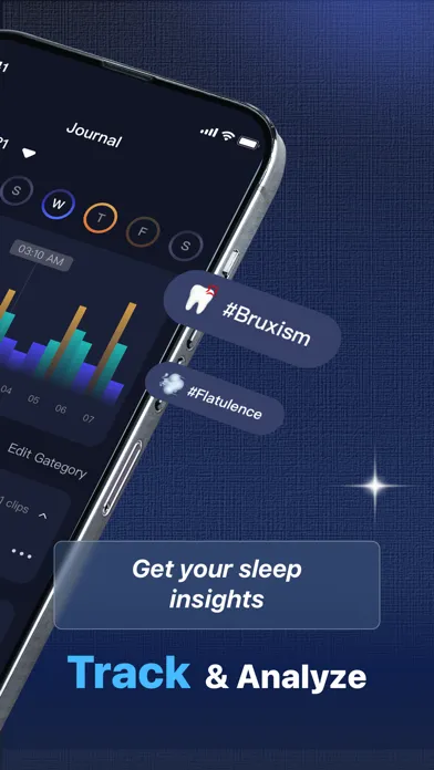ภาพหน้าจอของ Best Sleep:Snore Tracker App