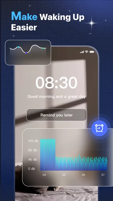 ภาพหน้าจอของ Best Sleep:Snore Tracker App