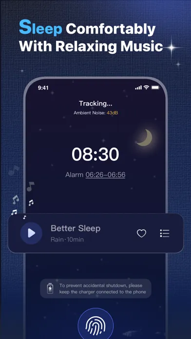 ภาพหน้าจอของ Best Sleep:Snore Tracker App