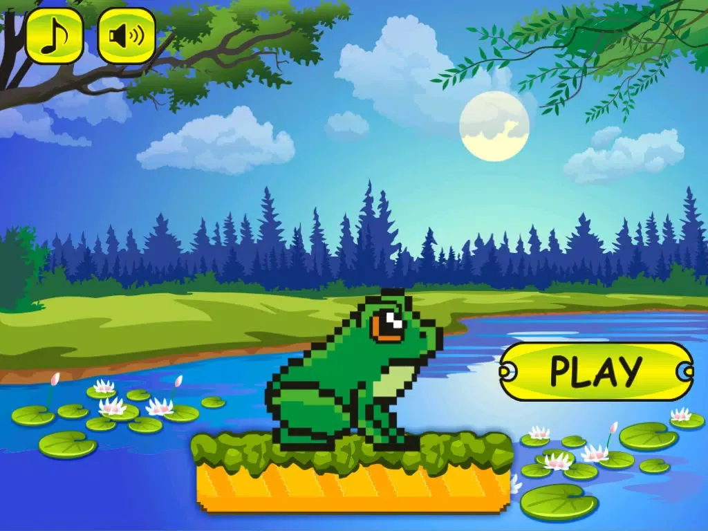 Froggy Jump Run - Free Frog Game iPad  Screenshots
