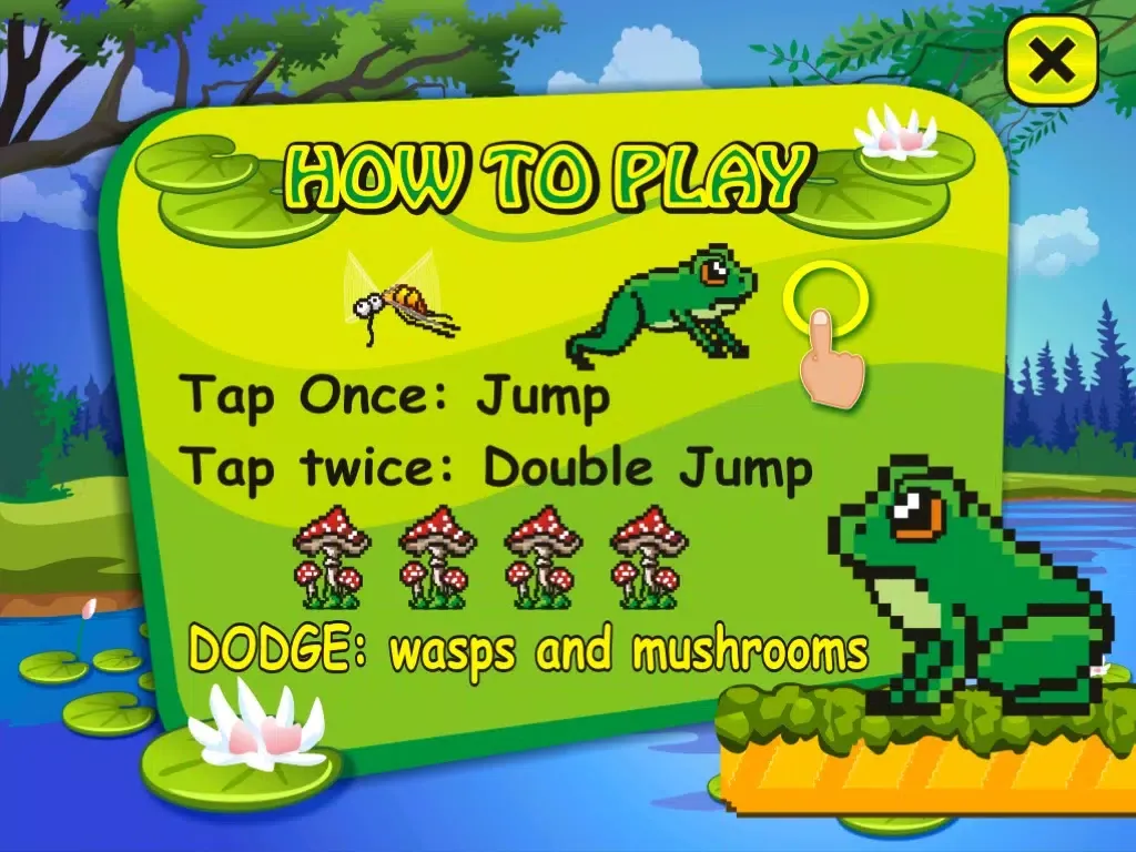 Froggy Jump Run - Free Frog Game iPad  Screenshots