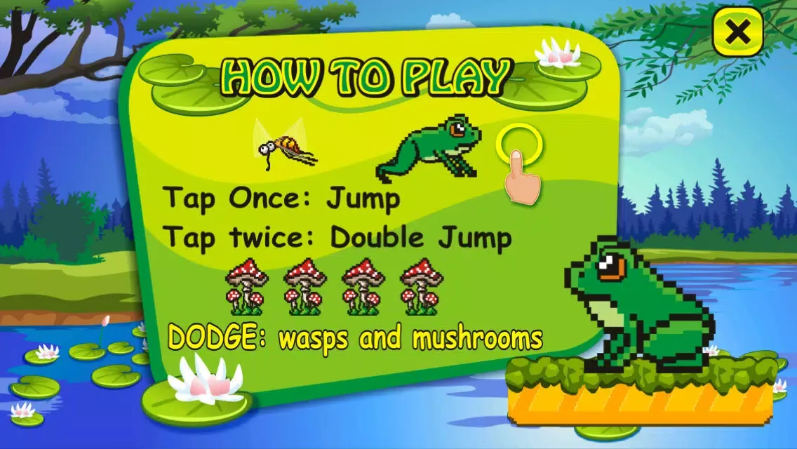 Froggy Jump Run - Free Frog Game Screenshots