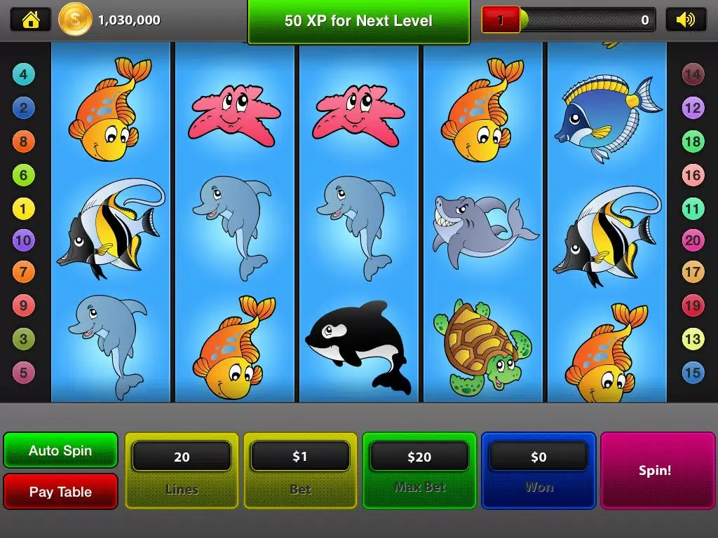 Whales of Fun Slots iPad 应用截图