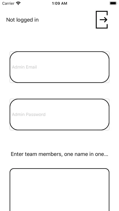 iTrack Patient Screenshots
