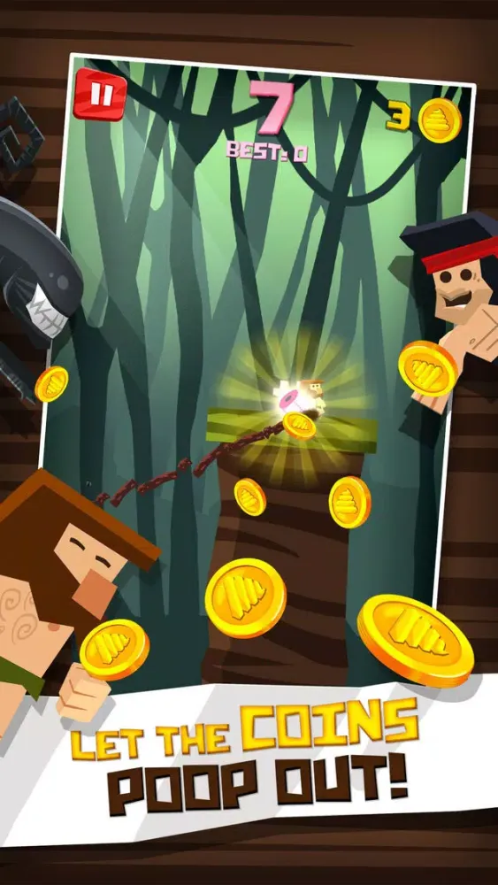 صور Turdzan Play the Real Hero Legend of Pou Endless Run Arcade Game