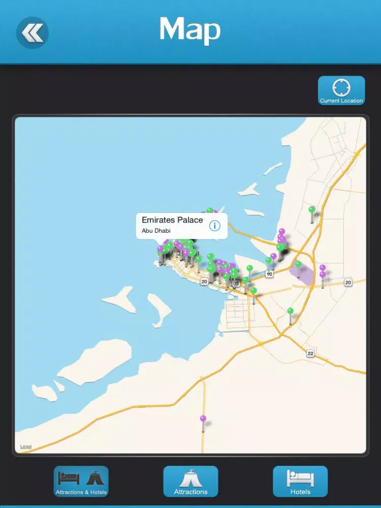 Abu Dhabi Offline Travel Guide iPad  Ekran Görüntüleri