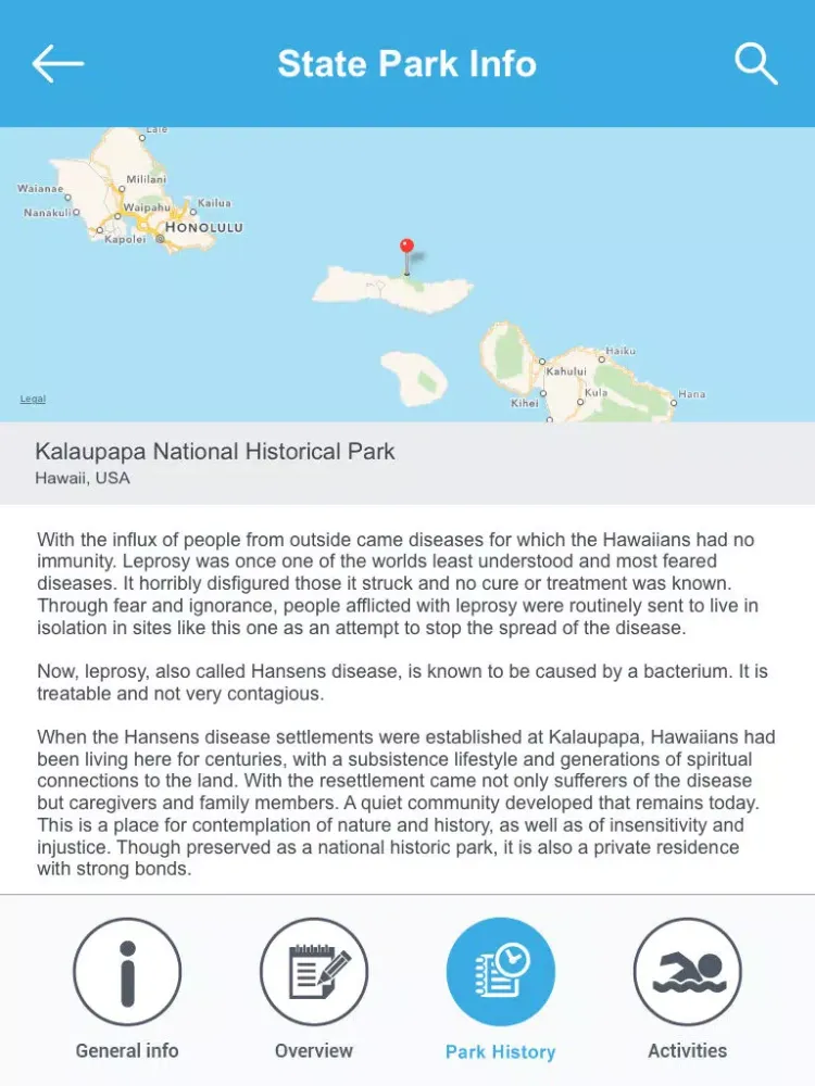 Скриншоты Hawaii National Parks & State Parks iPad 