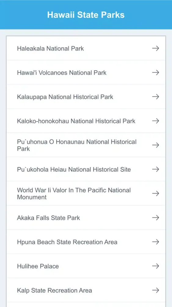 Скриншоты Hawaii National Parks & State Parks