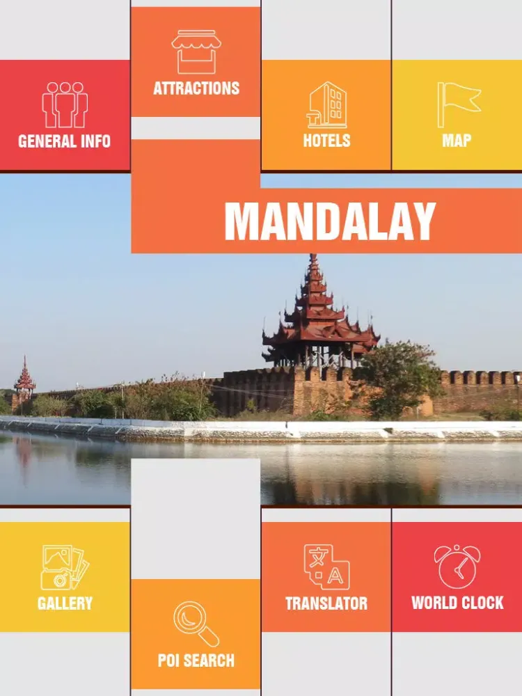 Zrzuty ekranu Mandalay City Offline Travel Guide iPad 