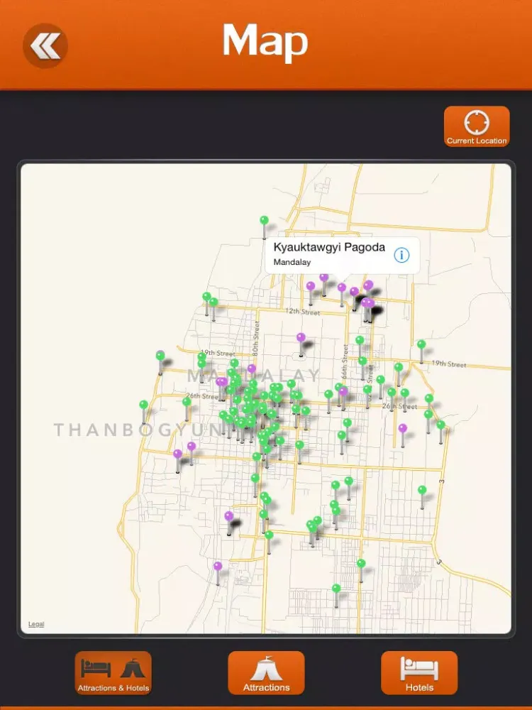 Zrzuty ekranu Mandalay City Offline Travel Guide iPad 
