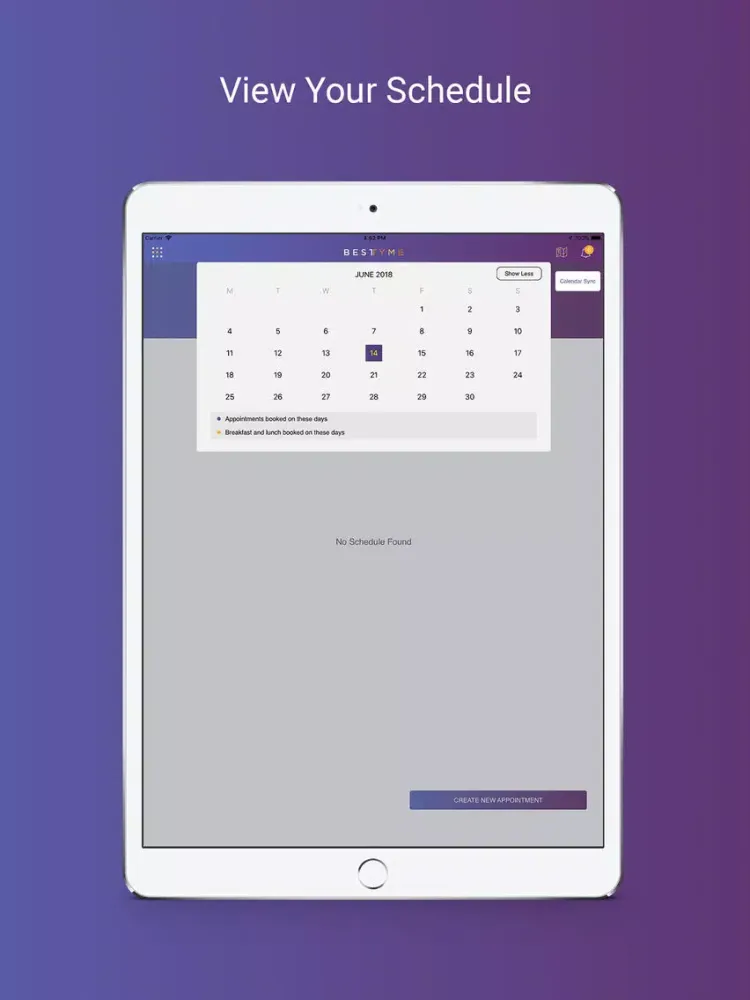 Best Tyme: Meeting Planner iPad 应用截图