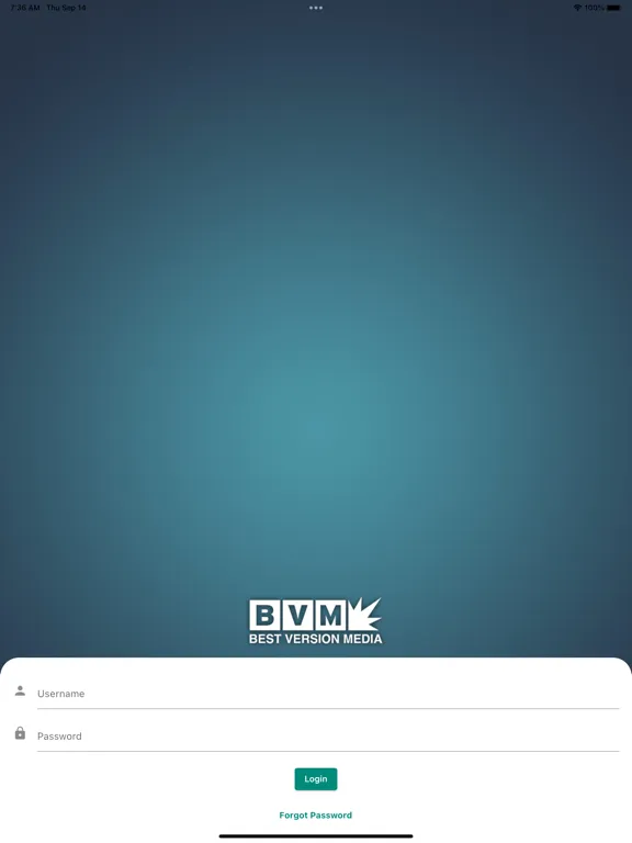 BVM Back Office iPad  سکرین شاٹس