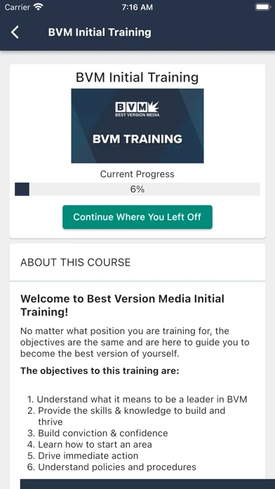 BVM Back Office سکرین شاٹس