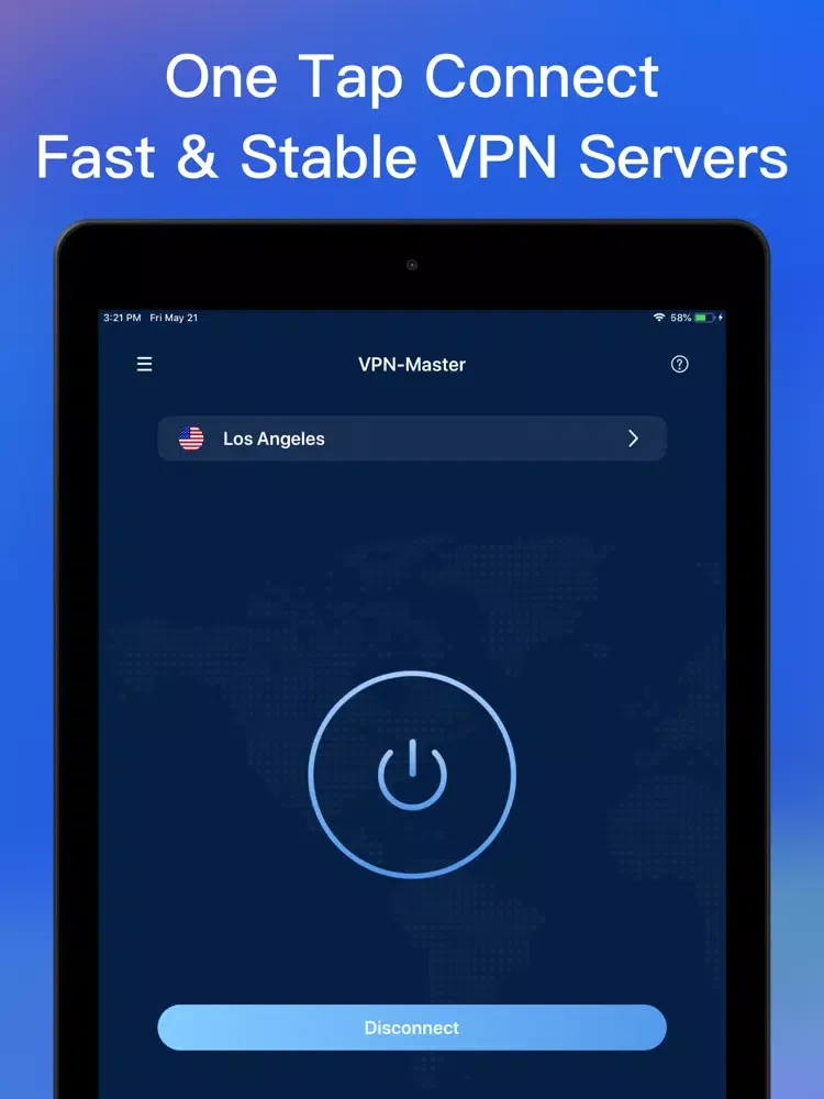 Capturas de pantalla de VPN Master-UFO VPN Proxy Speed iPad 