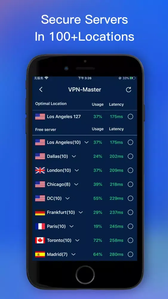 Capturas de pantalla de VPN Master-UFO VPN Proxy Speed