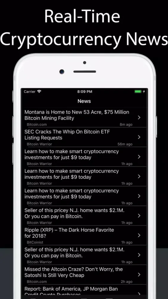 Bitcoin∞ Screenshots