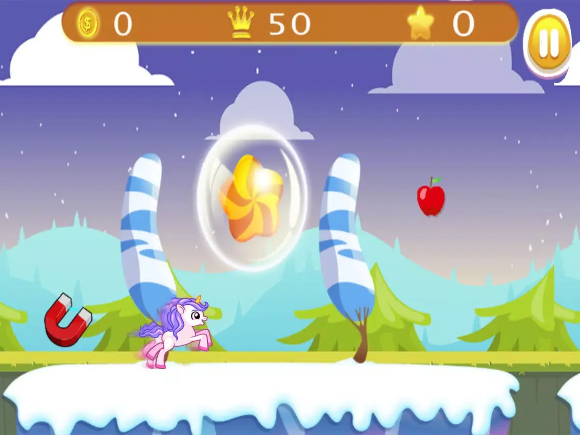 Capturas de pantalla de My pretty Pony Run in candy world iPad 