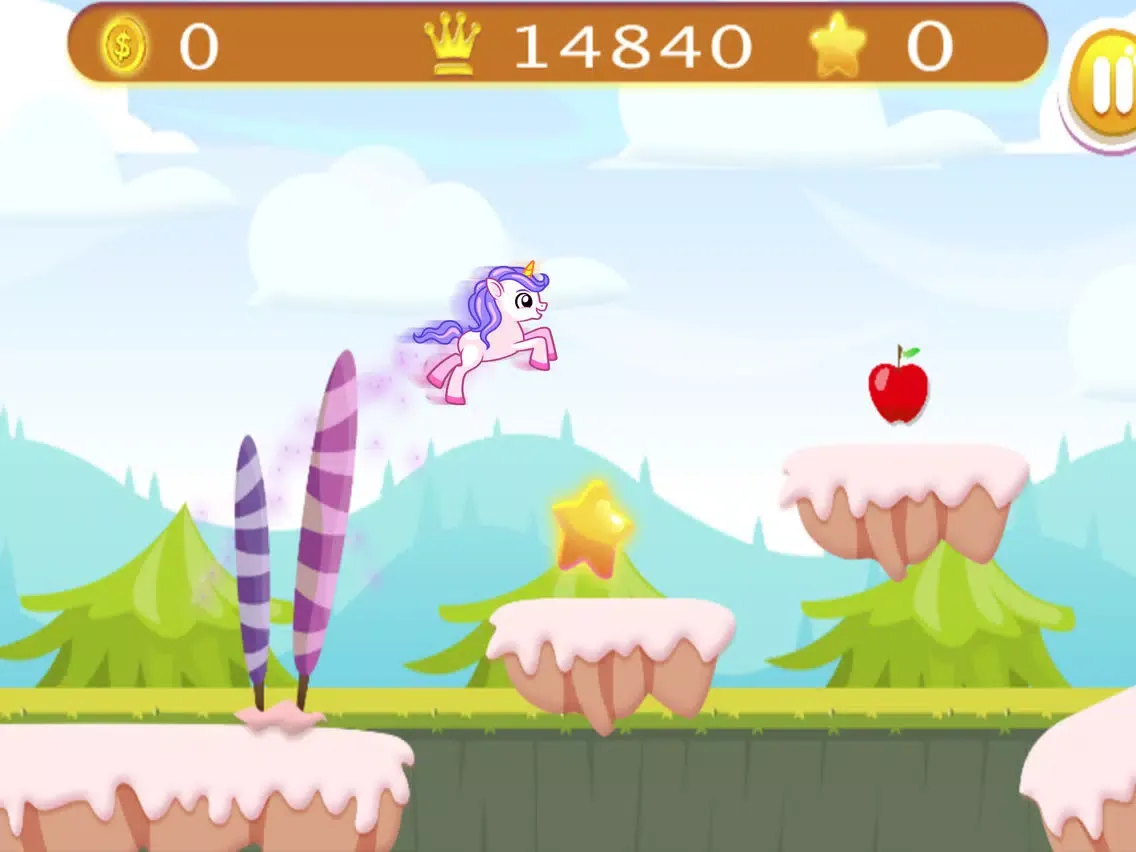 Capturas de pantalla de My pretty Pony Run in candy world iPad 