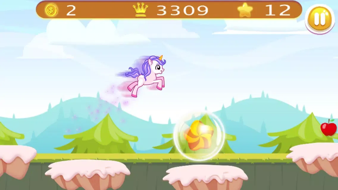 Capturas de pantalla de My pretty Pony Run in candy world