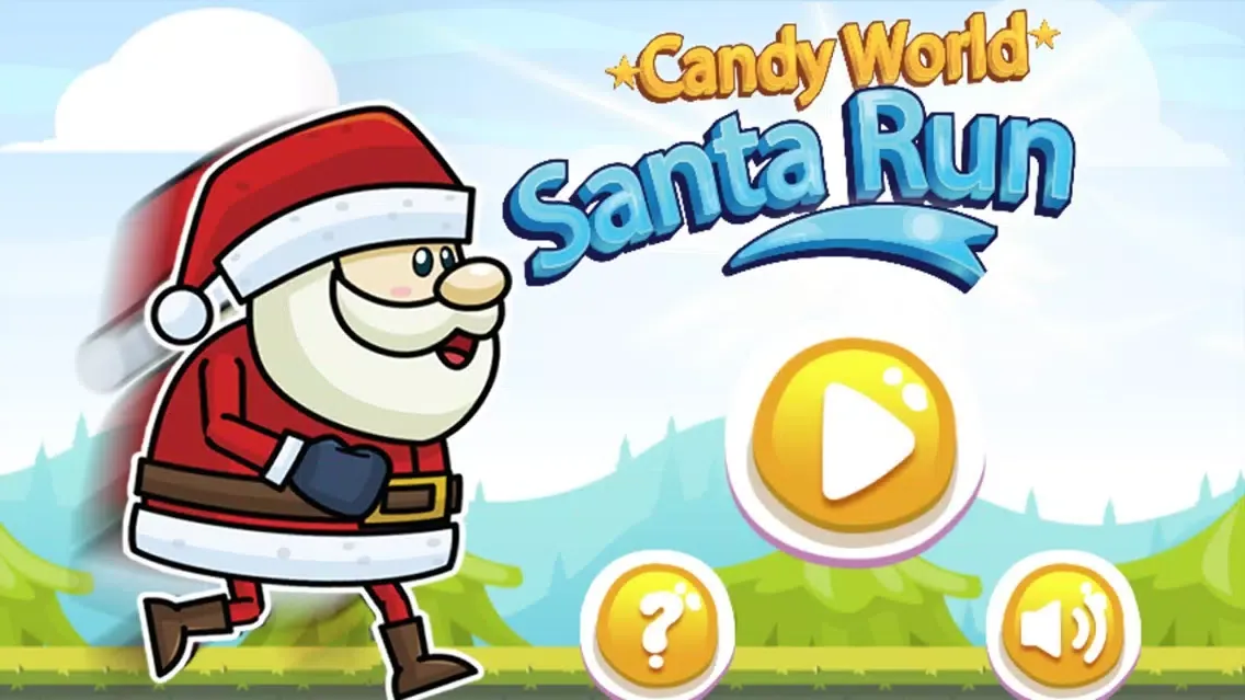 Capturas de pantalla de Run Santa Run - Santa tracker Candy World