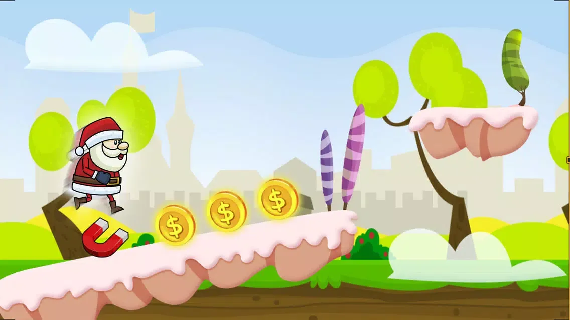 Run Santa run! - Santa Claus Free Games Screenshots