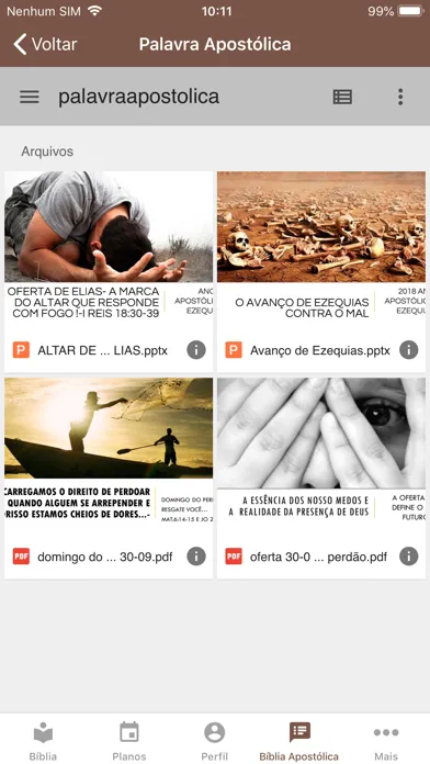 Скриншоты Bíblia Apostólica