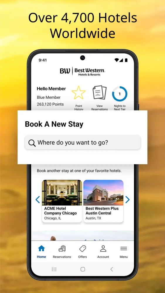 Zrzuty ekranu Best Western