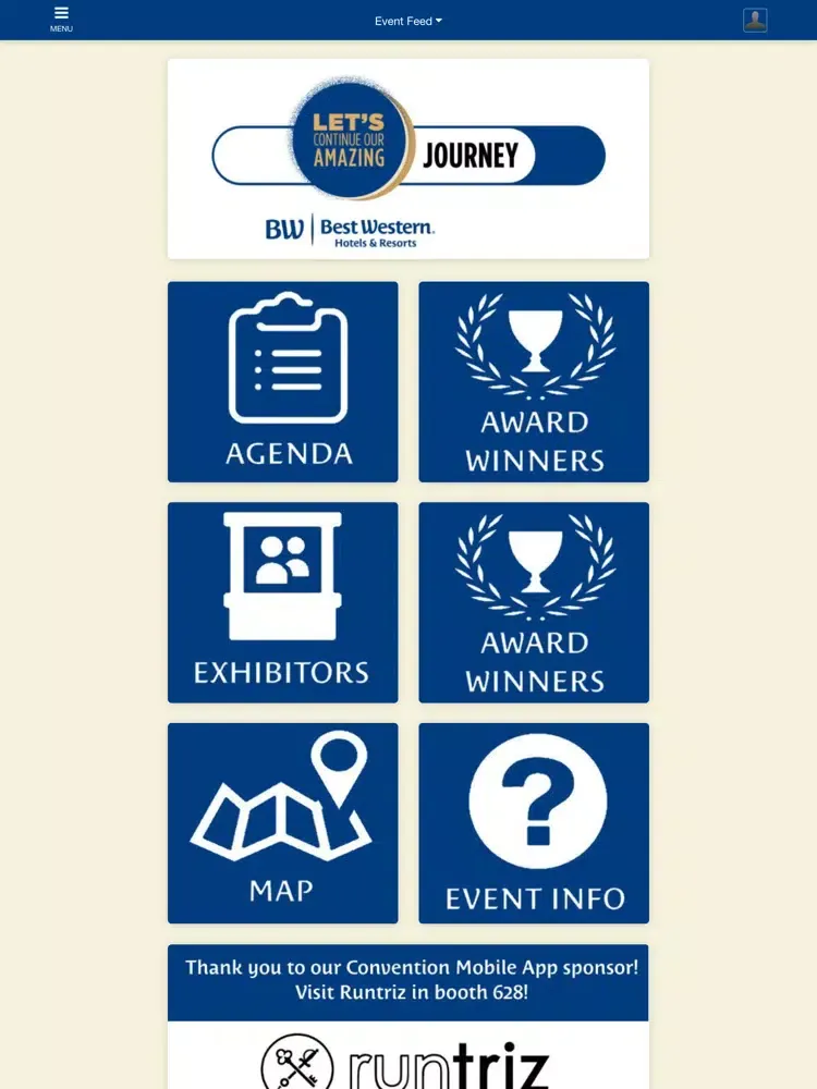 2019 Best Western Convention iPad  Ekran Görüntüleri