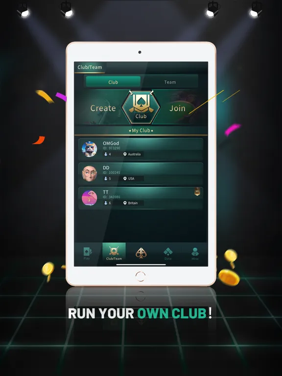 تصاویر AA Poker Tournament iPad 